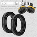 Miniatyrbilde 5 av 6: Øreputer for 3M Peltor X1A-X5A Svart Sort