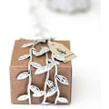 Miniatyrbillede 5 af 7: 10M Sølvblad Bladband Trim Reb til Guirlande DIY Håndværk og Fest Bryllup Hjem Dekorationer Silver