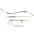 Miniatyrbillede 1 af 5: Violin Luthier Værktøjssæt i Messing Violin Lydstol Sæt Lydstol Installationsværktøj, Violinfremstilling Rep [DB] Gold