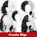 Miniatyrbilde 8 av 9: Parykker Cruella De Vil Kuila - lager 2