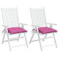 Miniatyrbillede 4 af 9: vidaXL Hyndebetræk 2 stk. pink 40x40x7 cm stof Rosa 1000