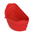 Miniatyrbillede 3 af 5: Silikone Slow Cooker Liner Genanvendelig Slow Cooker Divider Passer til 6-8 Quarts Køkkentilbehør Stor Rød