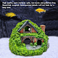 Miniatyrbilde 6 av 6: Akvarium dekorasjon Hobbit House Betta Gjemmested Hule