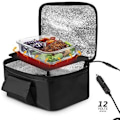Miniatyrbild 1 av 5: 12V Kylväska för Bil, Elektrisk Picknickväska Lunchväska Kylväska Hopfällbar Kylväska för Picknickmat - 29cmx21cmx11cm
