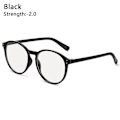 Miniatyrbillede 1 af 5: -1.0~-4.0 Myopi Briller BRILLE SORT STYRKE 2.00 sort sort Strength 2.00-Strength 2.00 black