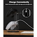Miniatyrbillede 4 af 7: 2-i-1 spilcontroller & headset-stativ til PS4, PS5, Xbox Y