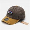 Miniatyrbillede 1 af 5: Retro Baseball Cap Mænd Kvinder Justerbar Snapback Solskærm Trucker Hat Yellow