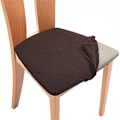 Miniatyrbilde 1 av 5: Stretch Stolseter for Spisestue Avtakbar Vaskbar Kaffe Kaffe 1Pack