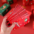 Miniatyrbild 5 av 5: Jul-Pop-Up Pengar Presentask - Personlig DIY Foto Överraskning Explosion Box Julgåva för Barn Vuxna Red 10 Boxes