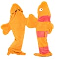 Tecknad Clownfisk Djur Onesie Pyjamas XL