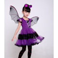 Pikkukuva 7 / 7: Tyttö Noita Asu 100-150cm Halloween Cosplay ja Esityksiin Polly 100cm