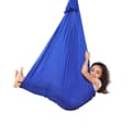 Sensorisk gynge, yogagynge, elastisk hængekøje til børn, teenagere og voksne blue