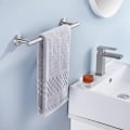 Miniatyrbillede 3 af 5: Håndklædeholder 40CM Badeværelse Håndklædeholder Køkken Viskestykke Hænger SUS304 Rustfrit Stål Rustfri Vægmonteret Børstet Stål