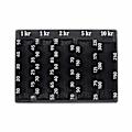 Miniatyrbilde 1 av 4: Myntholder SEK nye svenske mynter brika Svart Black one size