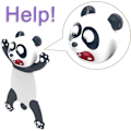 Miniatyrbillede 4 af 4: Vidunderlige bogmærker, sjove 3D tegneserie bogmærker dyr læse bogmærker til studerende kontorartikler Panda
