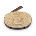 Miniatyrbilde 1 av 9: 10 meter lærrem Strip DIY Lærhåndverk LYST KAFFE Light Coffee