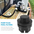Miniatyrbild 4 av 5: 4-pack avtappningspluggar med O-ringar pumpanslutning poolfilter SPX1700FG