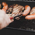 Miniatyrbillede 2 af 6: Grillnet/grillmåtte Non-stick Sort 3-pak