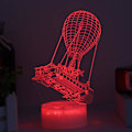 Miniatyrbillede 5 af 7: Batttlebus Spillerum Natlampe 3D Vision Effekt LED Natlampe