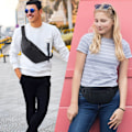 Miniatyrbild 6 av 6: Fanny Pack för Kvinnor - Trendig Midjeväska, Bältesväska för Resor, Promenader, Löpning, Vandring, Cykling, Lätt att Bära Telefon, Plånbok