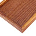 Miniatyrbilde 4 av 8: Rektangulært trebrett serveringsbrett tallerken snacks mat