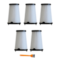 Miniatyrbillede 1 af 5: 5 filtre til Aef150, passer til alle Ergorapido Cx7-2 modeller Cx7-2-45an Cx7-2-35ffp Cx7-2-30gm