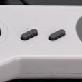 Miniatyrbild 5 av 9: 2-pack Trådbundna SNES-spelkontroller, SNES-kontroller Fullt Kompatibla med Original SNES/SFC - [Plug and Play] (Flerfärgade Knappar) Colourful