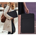 Miniatyrbilde 4 av 9: Laptopveske 14,1 tommer/15,4 tommer canvas Svart Sort