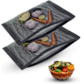 Miniatyrbilde 1 av 7: 2 stk. BBQ Mesh Bag - Utendørs Matlagingspose, Non-Stick BBQ