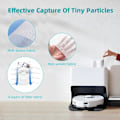 Miniatyrbillede 5 af 7: 5x Støvsugerposer Xiaomi Roborock S8+ / S8 Pro Ultra etc. Hvid White one size