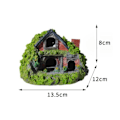 Miniatyrbilde 2 av 6: Akvarium dekorasjon Hobbit House Betta Gjemmested Hule