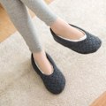 Miniatyrbillede 3 af 6: Tøfler Dame Plysstrømper Antislip Tøfler Vinter Hjem Varme