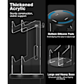 Miniatyrbillede 3 af 7: 2-i-1 spilcontroller & headset-stativ til PS4, PS5, Xbox