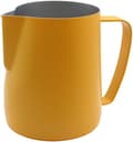 Mælkekande i rustfrit stål, dampkande velegnet til kaffe, latte og mælkeskumning 600 ml gul yellow 600ML
