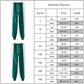 Pikkukuva 2 / 2: Naisten ja miesten Squid Game -collegepaidat, uutuus täysvetoketjullinen takki tai vetoketjulliset collegehousut Cosplay-elokuva Peripheral Squid Games -asu vihreät housut Green Pants 4XL