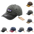 Miniatyrbillede 5 af 5: Retro Baseball Cap Mænd Kvinder Justerbar Snapback Solskærm Trucker Hat Black