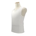 Miniatyrbilde 1 av 5: Skuddsikker T-skjorte Klasse 3a Usynlig Sikkerhetsbeskyttelse Hvit White XL