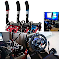 Miniatyrbild 2 av 5: 14-bitars PC USB Handbroms Sim för Racingspel G27/g29 T500 FanatecOSW Dirt Rally-yzy [DmS] h blå