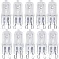 G9 Halogenlampa 20W 230V Varmvit 2700K, 10-pack