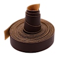 Miniatyrbillede 4 af 9: 10 meter læderrem Strip DIY Læderhåndværk LYS KAFFE Light Coffee