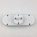 Miniatyrbillede 3 af 5: 3-vejs stikadapter, 3-vejs multi-stik til væg eller skrivebord