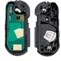 Miniatyrbilde 4 av 7: Bilnøkkel med 3 knapper 433 MHz fjernkontroll for Fiat 500 L MPV Ducato for Cit-ro-en Jum-per for Peu-ge-ot Box-er - Mar Modell 2 + Delphi BSI