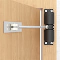 Miniatyrbild 2 av 2: Automatisk dörrstängare, fjäderdörrstängare, justerbar zinklegering självstängande