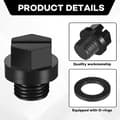 Miniatyrbilde 5 av 5: 4-pakning avløpsplugger med O-ringer pumpekobling bassengfilter SPX1700FG