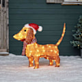 Miniatyrbilde 1 av 2: 2023 Jul LED-hagelamper, 2D-akryl med lysperler Juletre dekorasjon Hengende pynt Ferie Hjemmeinnredning Smal Juledekorasjon 1