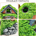Miniatyrbilde 4 av 6: Akvarium dekorasjon Hobbit House Betta Gjemmested Hule