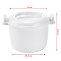 Pikkukuva 1 / 6: Mikroaaltouunin riisinkeitin monitoimihöyrystin Bento L - Perfet A2