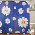 Miniatyrbillede 1 af 5: Sort badeforhæng Moderne badeforhængssæt Sort og hvid Sh (180*180cm) A38