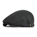 1 stk Herre Casual Hatt Beret Caps for Flat Cap Pustende Mesh C Black