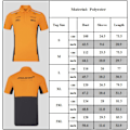 Pikkukuva 6 / 6: Herr Racing -asu, maastopyöräilyasu, lyhythihainen poolopaita, moottoripyöräilyasu, keltainen 2XL